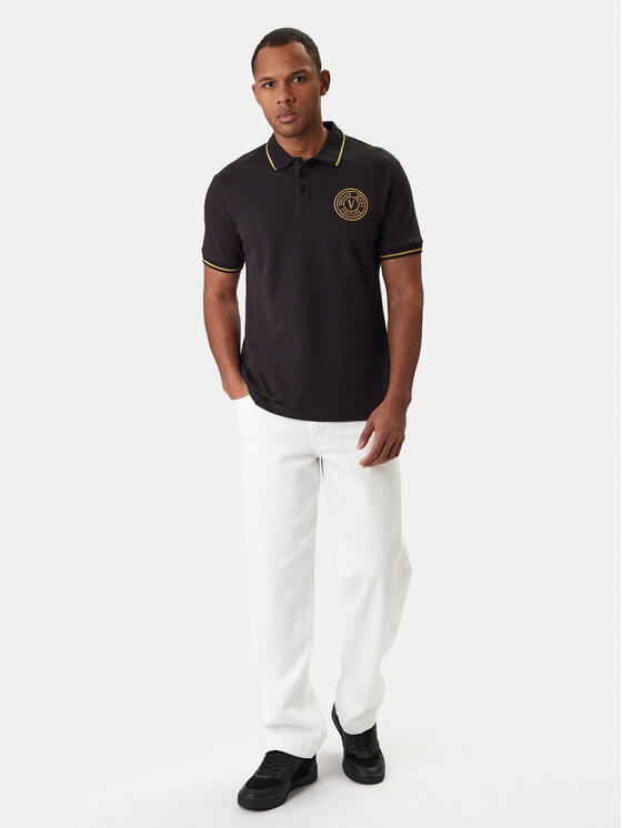 Versace Jeans Couture Versace Jeans Couture Teksad 80GAB5RE CEWCA Valge Straight Fit