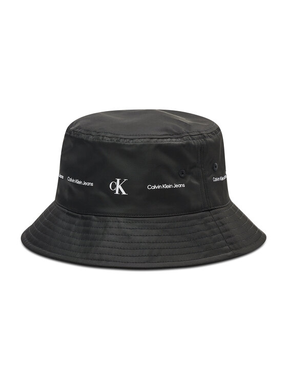 Calvin Klein Jeans Calvin Klein Jeans Kapelusz Stripe Logo Bucket K50K508972 Czarny
