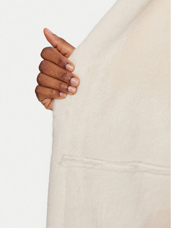 Luisa Spagnoli Luisa Spagnoli Kożuch Sestante 541499 Beżowy Regular Fit