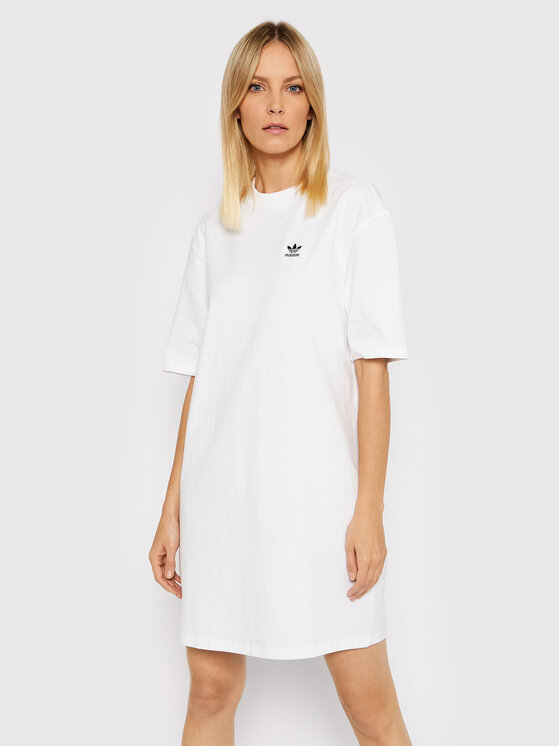 Adidas big trefoil tee womens cheap