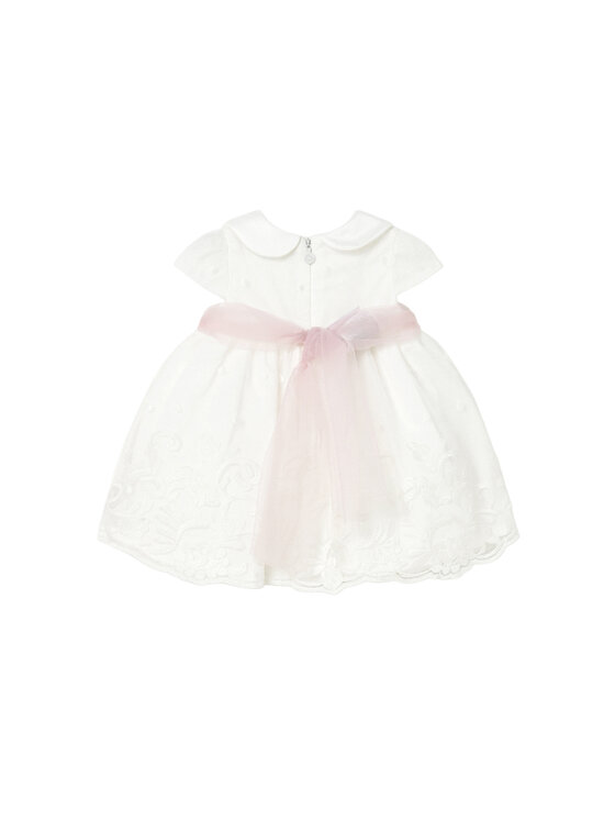 Mayoral Mayoral Elegantes Kleid 1889 Weiß Regular Fit
