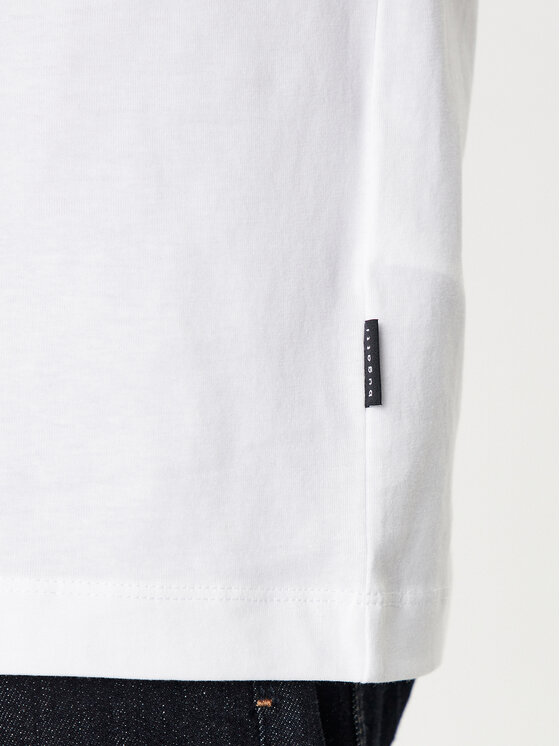 Bugatti Bugatti T-shirt 8350 55045A Bianco Regular Fit