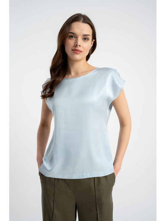 CLICK CLICK Μπλουζάκι 10-6864 Ανοιχτό μπλε Loose Fit