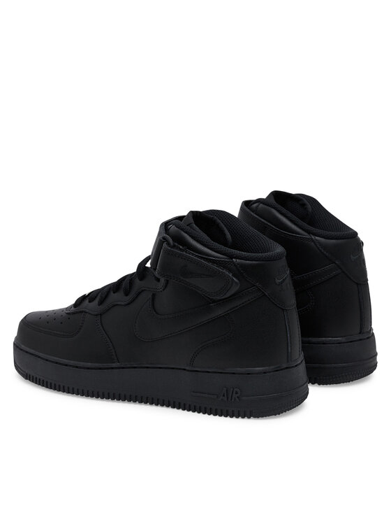 Nike Nike Sneakersy Air Force 1 Mid '07 Czarny