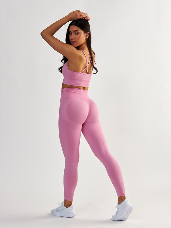 BeShaped BeShaped Legginsy Modelujące - Shape Up Różowy Shaping Fit