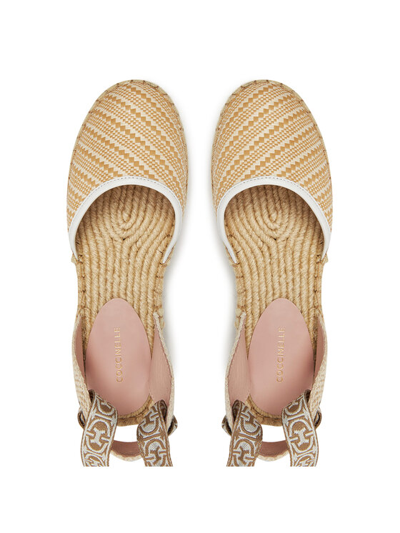Coccinelle Coccinelle Espadryle E4 SRK 22 02 01 Beżowy