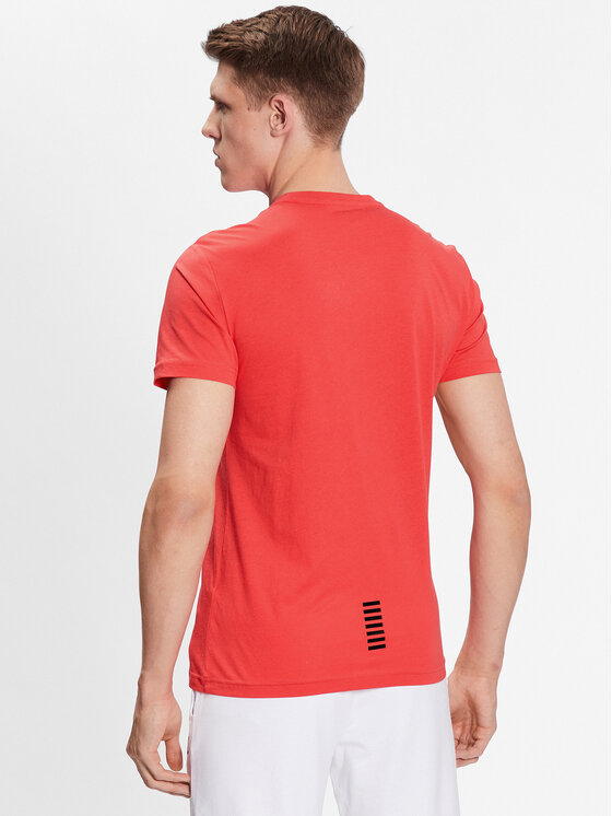 EA7 Emporio Armani EA7 Emporio Armani Tričko 8NPT51 PJM9Z 1480 Červená Regular Fit