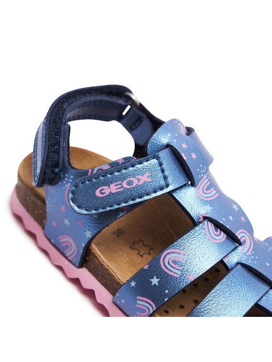Geox Geox Szandál B Sandal Chalki Girl B452RA 000NF CF48T M Sötétkék