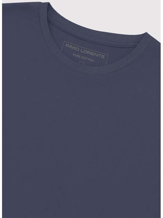 Pako Lorente Pako Lorente T-Shirt P26SF-TT-002 Niebieski Regular Fit