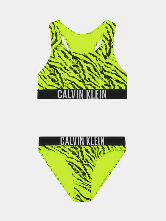 Calvin Klein Swimwear Costum de baie KY0KY00056 Verde