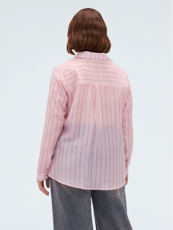 Fiorella Rubino Fiorella Rubino Koszula 5005T001565N0R6 Różowy Regular Fit