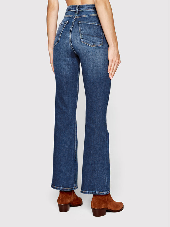 Pepe Jeans Pepe Jeans Džinsai Dion PL204156C Tamsiai mėlyna Flare Fit
