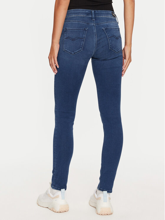 REPLAY REPLAY Jeansy WH689 .000.817 743 Niebieski Skinny Fit