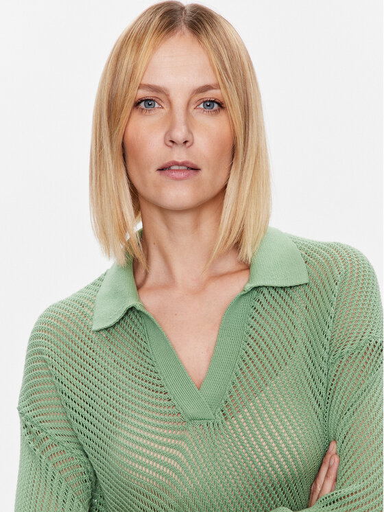 United Colors Of Benetton Polo 105FD300J Verde Regular Fit Modivo