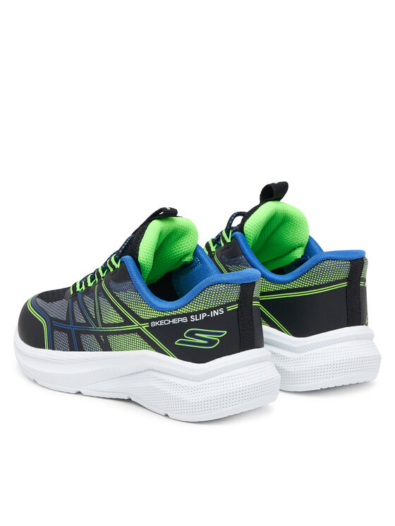 Skechers Skechers Sneakersy Microspec Velocity - Grid-Shift 404220N Černá