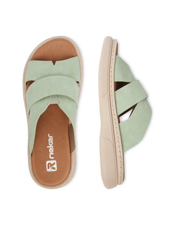Rieker Rieker Šľapky CEO-V3089-52 Svetlo zelená