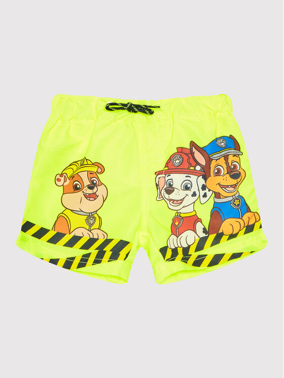 NAME IT Peldšorti PAW PATROL 13199799 Dzeltens Regular Fit