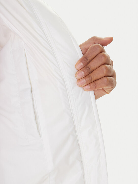 Tommy Jeans Tommy Jeans Пухено яке DW0DW21618 Бял Slim Fit