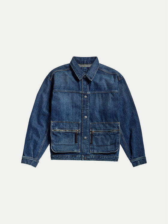 G-Star Raw G-Star Raw Geacă de blugi Utility D24330-D577-G334 Albastru Regular Fit
