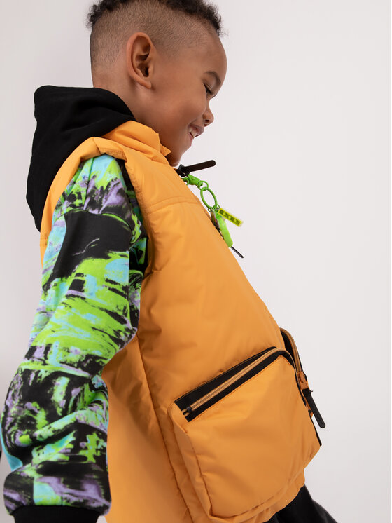 Coccodrillo Coccodrillo Kamizelka WC3178103OBK Pomarańczowy Regular Fit