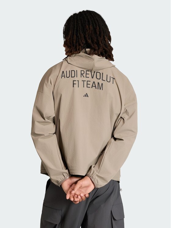 adidas adidas Kurtka przejściowa 164460 Brązowy Loose Fit
