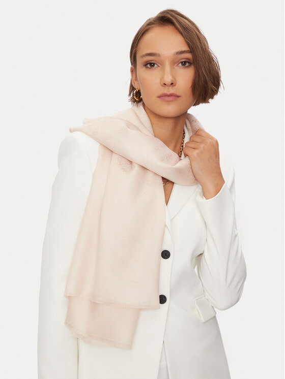Guess Eșarfă AW5191 POL03 Roz