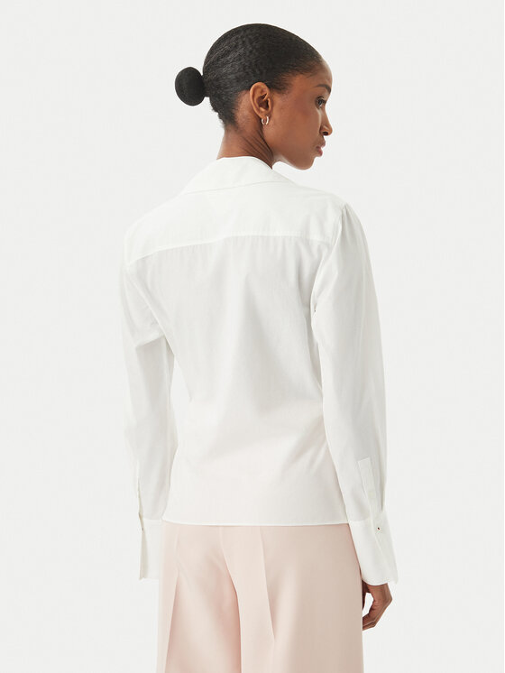 Tommy Hilfiger Tommy Hilfiger Πουκάμισο WW0WW49650 Λευκό Slim Fit