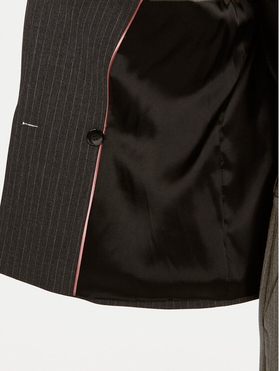 Marella Marella Giacca da abito Lama 2423046151 Grigio Regular Fit