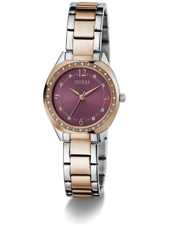 Guess Guess Hodinky GW0767L5 Růžové zlato