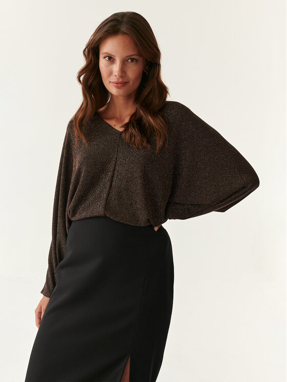Tatuum Bluză Overi T2224.046 Negru Oversize