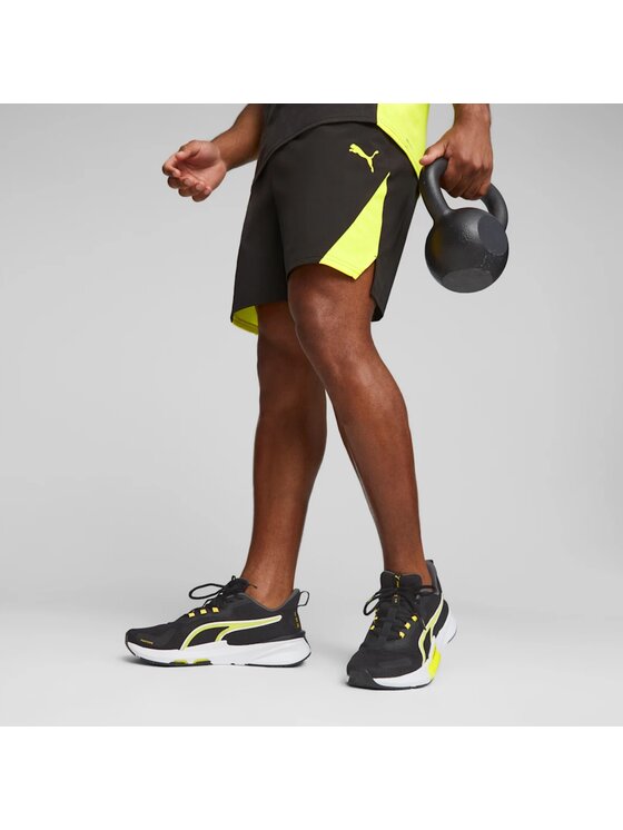 Puma Puma Szorty sportowe Fit Ultrabreathe Woven 7'' Czarny Regular Fit