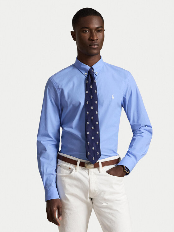 Polo Ralph Lauren Cămașă 710929348502 Albastru Regular Fit