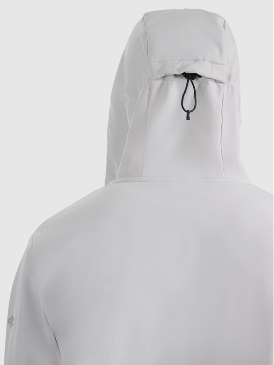 4F 4F Giacca softshell 4FWAW25TSOFM362-27S Grigio Regular Fit