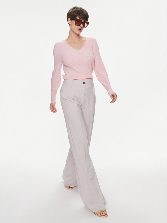 ONLY ONLY Pulover Atia 15230147 Rdeča Regular Fit