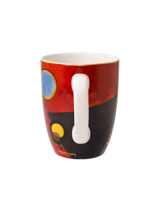 Goebel Goebel Kubek W.Kandinsky - Heavy Red Kolorowy
