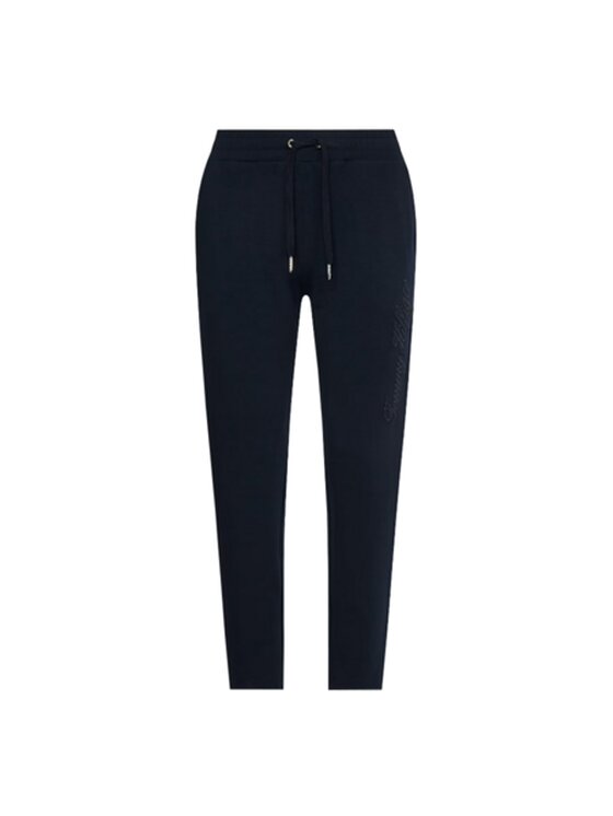 Tommy Hilfiger Tommy Hilfiger Teplákové kalhoty INTERLOCK Tmavomodrá Regular Fit