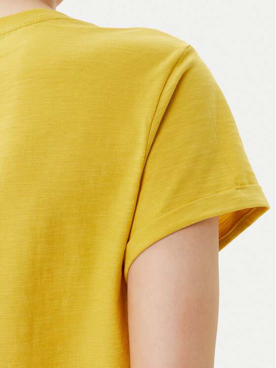 United Colors Of Benetton United Colors Of Benetton T-krekls 3BVXD109F Dzeltens Regular Fit