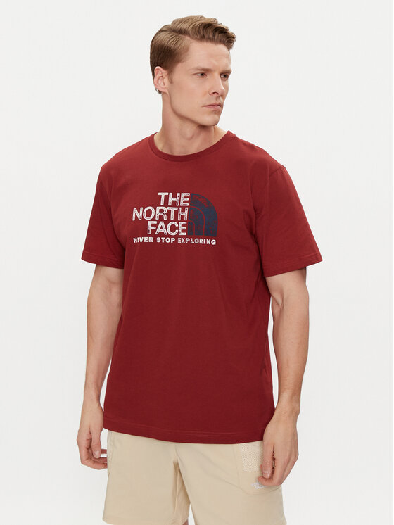 The North Face The North Face Marškinėliai Rust 2 NF0A87NW Raudona Regular Fit