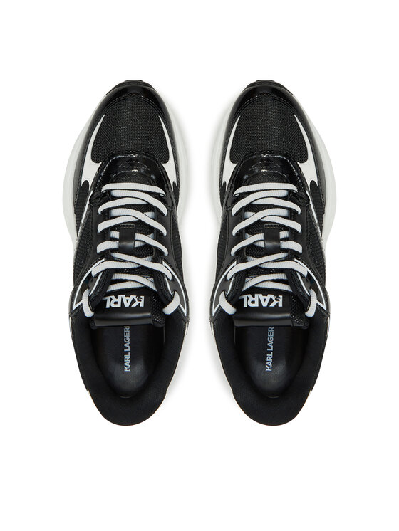 KARL LAGERFELD KARL LAGERFELD Sneakersy Komet Wedge KL65724A Černá