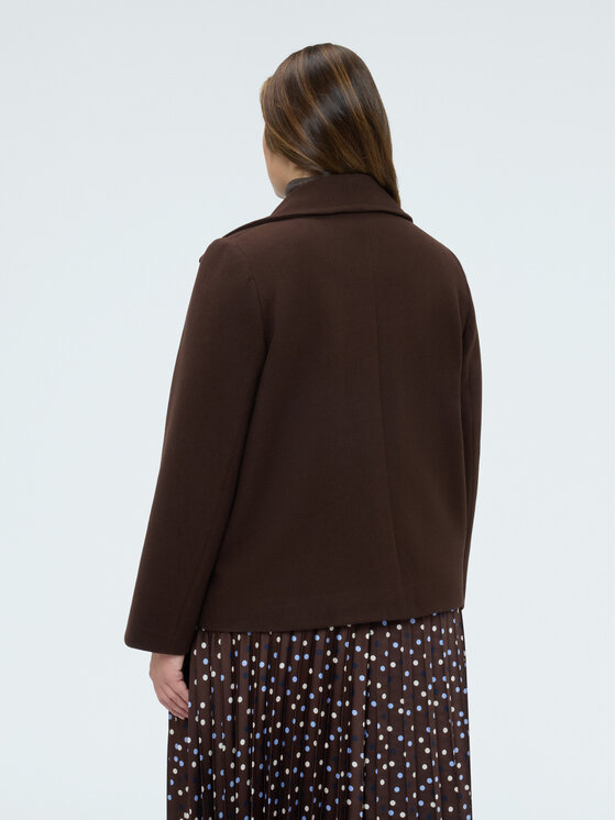 Fiorella Rubino Fiorella Rubino Cappotto invernale 8024T000372N032 Marrone A-Line Fit