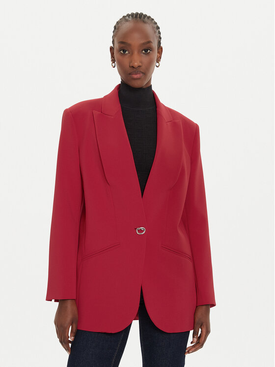 Pinko Sako Fontaine 104083 A20Q Červená Regular Fit