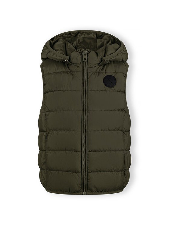minoti minoti Kamizelka 17GILET 4 Khaki Regular Fit