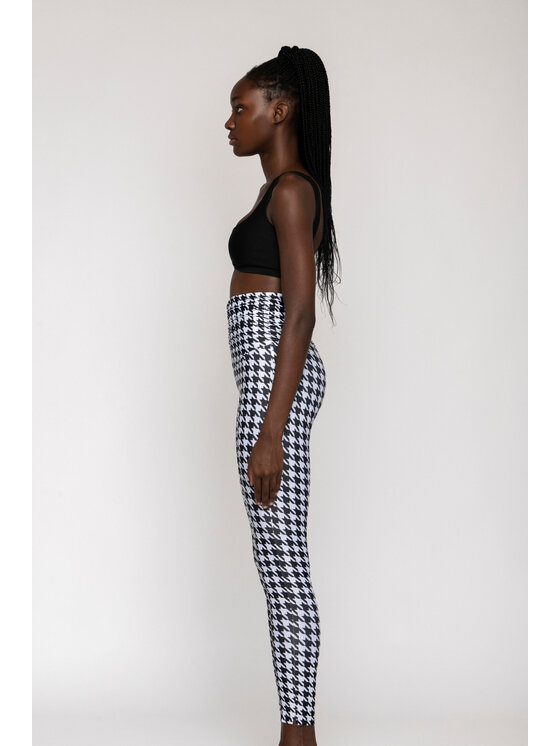 Flavia Valentini Flavia Valentini Legginsy 101 Złoto bicolour Compression Fit