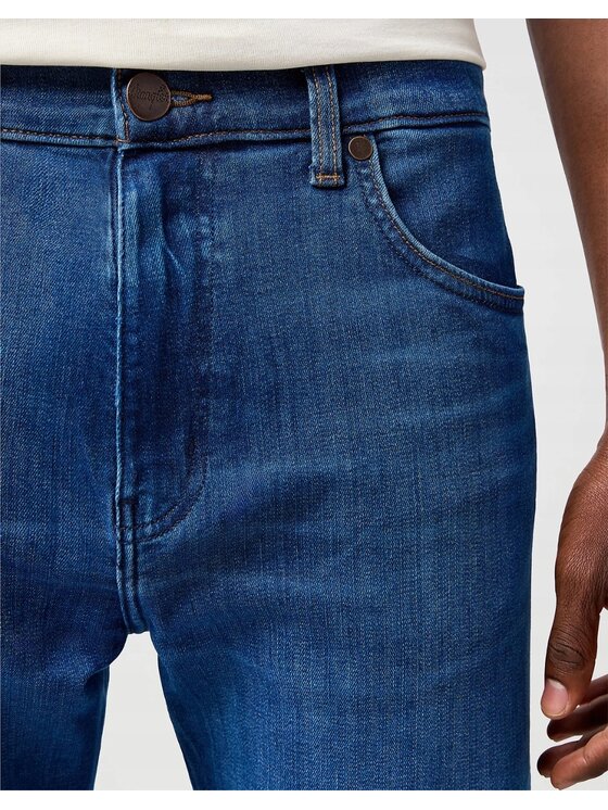Wrangler Wrangler Jeansy Frontier Niebieski Relaxed Fit