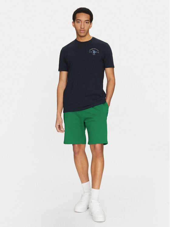 U.S. Polo Assn. U.S. Polo Assn. Športne kratke hlače MUP3354 Zelena Regular Fit