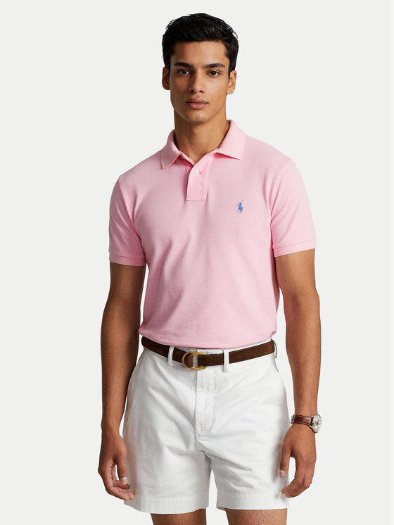 Polo Ralph Lauren Polo Ralph Lauren Polokošile Core Replen 710782592 Růžová Custom Slim Fit