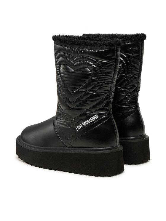 LOVE MOSCHINO LOVE MOSCHINO Čizme za snijeg JA24286L0LIN600A Crna