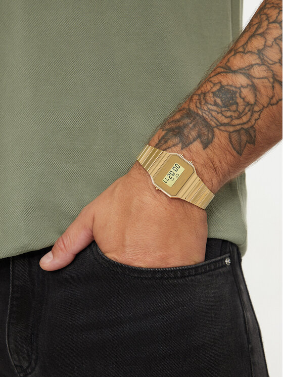 Casio Casio Orologio Vintage A700WEVG-9AEF Oro
