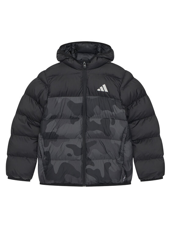 adidas adidas Ziemas jaka JL7399 Melns Regular Fit