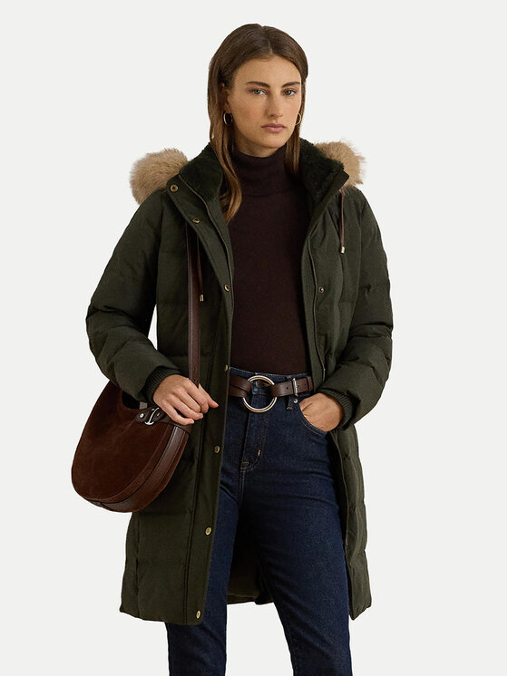 LAUREN RALPH LAUREN LAUREN RALPH LAUREN Geacă din puf 297957509006 Verde Regular Fit